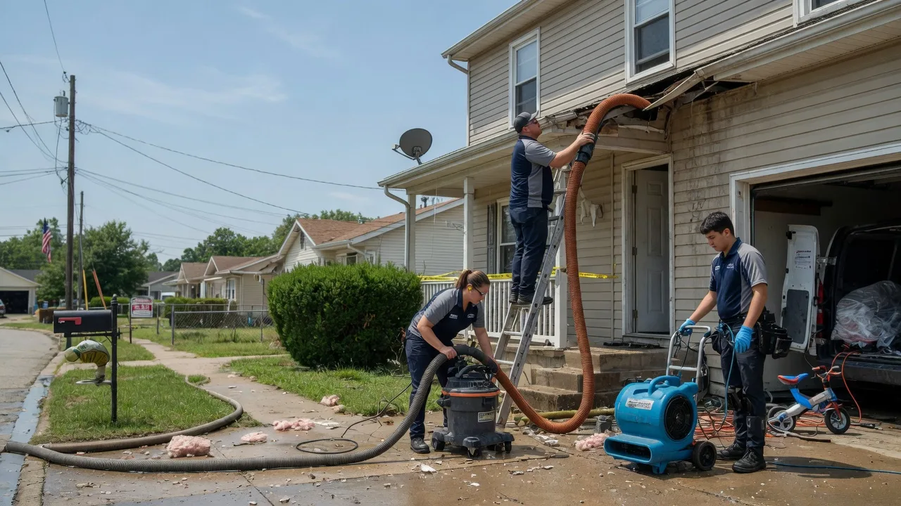 Water Damage Restoration in Bureau, IL near me